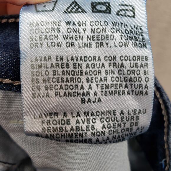 NWT Lee Riders Womens Bootcut Jeans 12 Medium Dark Indigo Blue Deep Dye 30x29 - Picture 11 of 14